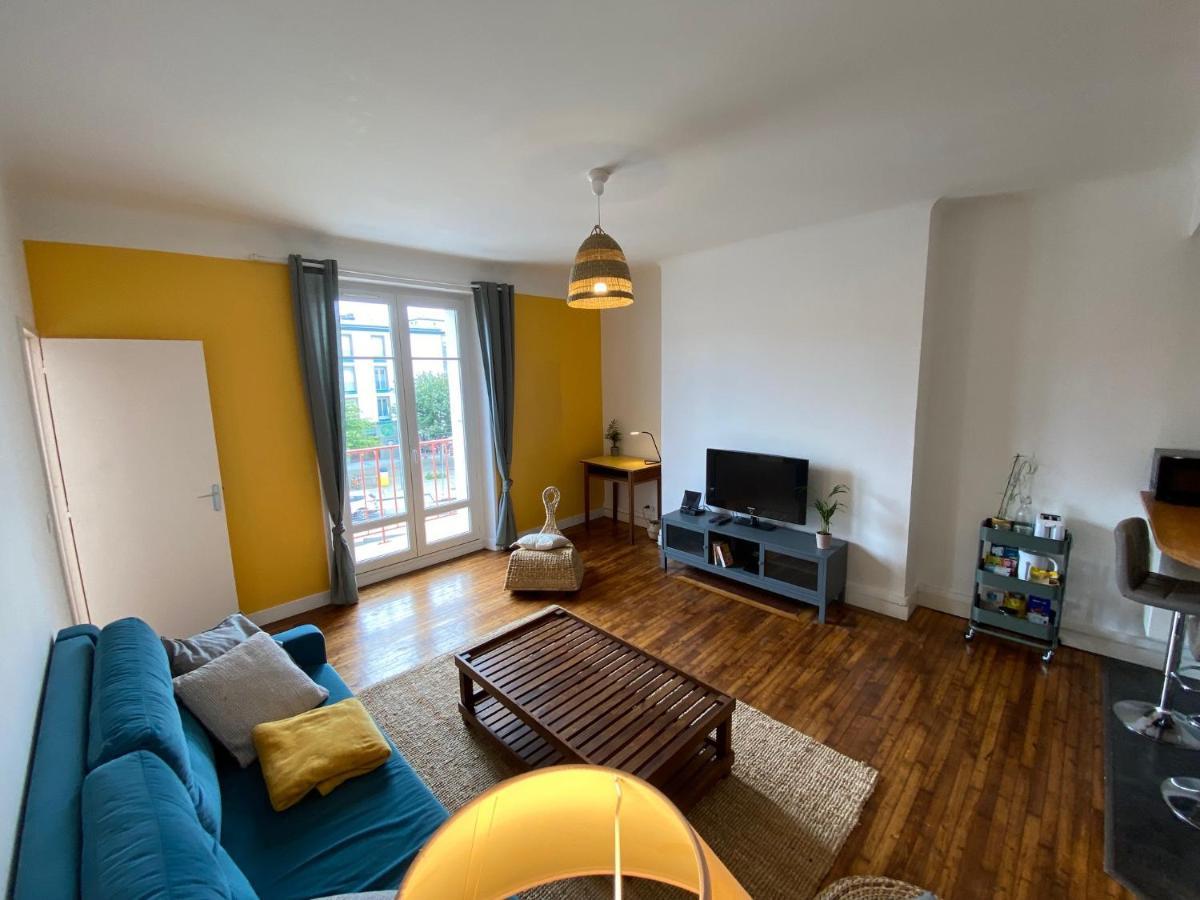 Appartement Spacieux Avec Balcon Et Parking Brest Buitenkant foto