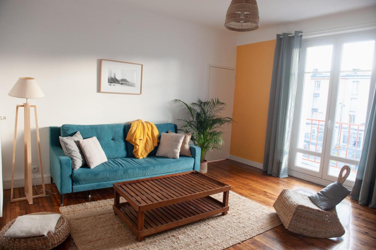 Appartement Spacieux Avec Balcon Et Parking Brest Buitenkant foto